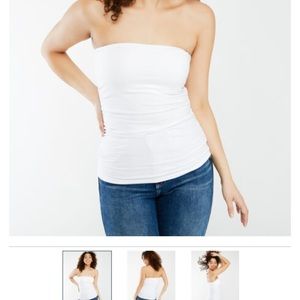 𝅺KISMET Tube Top White Bodycon Medium Sexy Tube Top